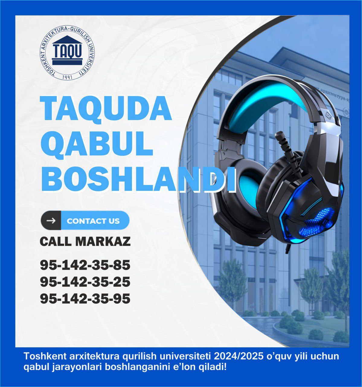 TAQU Qabul 2024